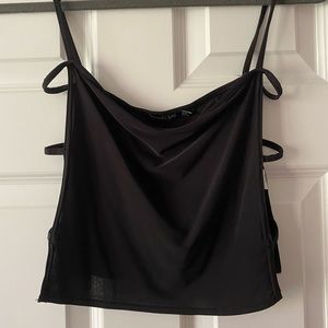 Nasty Gal Open Side Black Crop Top
US Size 2